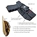 POLE.CRAFT IWB Kydex Holster Fits: Glock 19 19X 25 44 45 (Gen 1 2 3 4 5) & Glock 23 32 (Gen 3 4) Case⎜Inside Waistband Carry⎜G19 G19x G23 G25 G32 G44 G45 Holster⎜Right Hand Draw