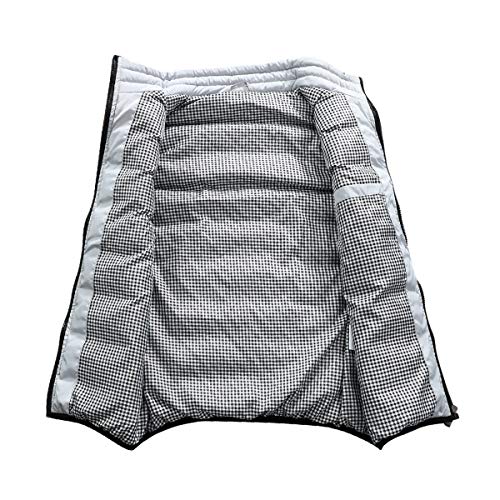 Image of Men's Outdoor Casual Stand Collar Outwear Padded Vest Coats