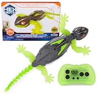 HEX BOTS Wall Crawler Gecko with Official Wall Climber Technology, Rechargeable Remote Control Robot Kids Toys, Prank Toys for Boys & Girls Ages 4 & Up