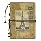 NectaRoy Rétro Vintage Cuir Journal Agenda Carnet De Notes(Oiseau