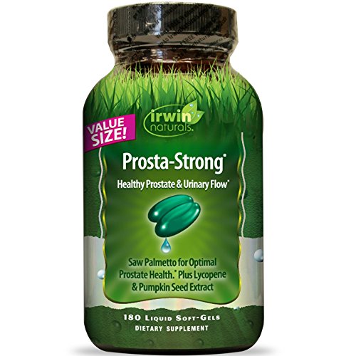 Irwin Naturals, Prosta-Strong, Healthy Prostate & Urinary Flow, 180 Liquid Soft-Gels - 2pc