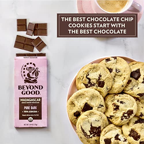 Beyond Good, Organic 70% Madagascar Dark Chocolate Bar, 2.64 Ounce #TOP1