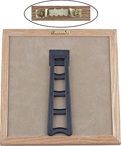 10” X 10” Felt Letter Board With 360 Changeable White Letters – Two Zippered Pouches- Plastic Stand And Metal Hook For Easy Display (Blue) #TOP5