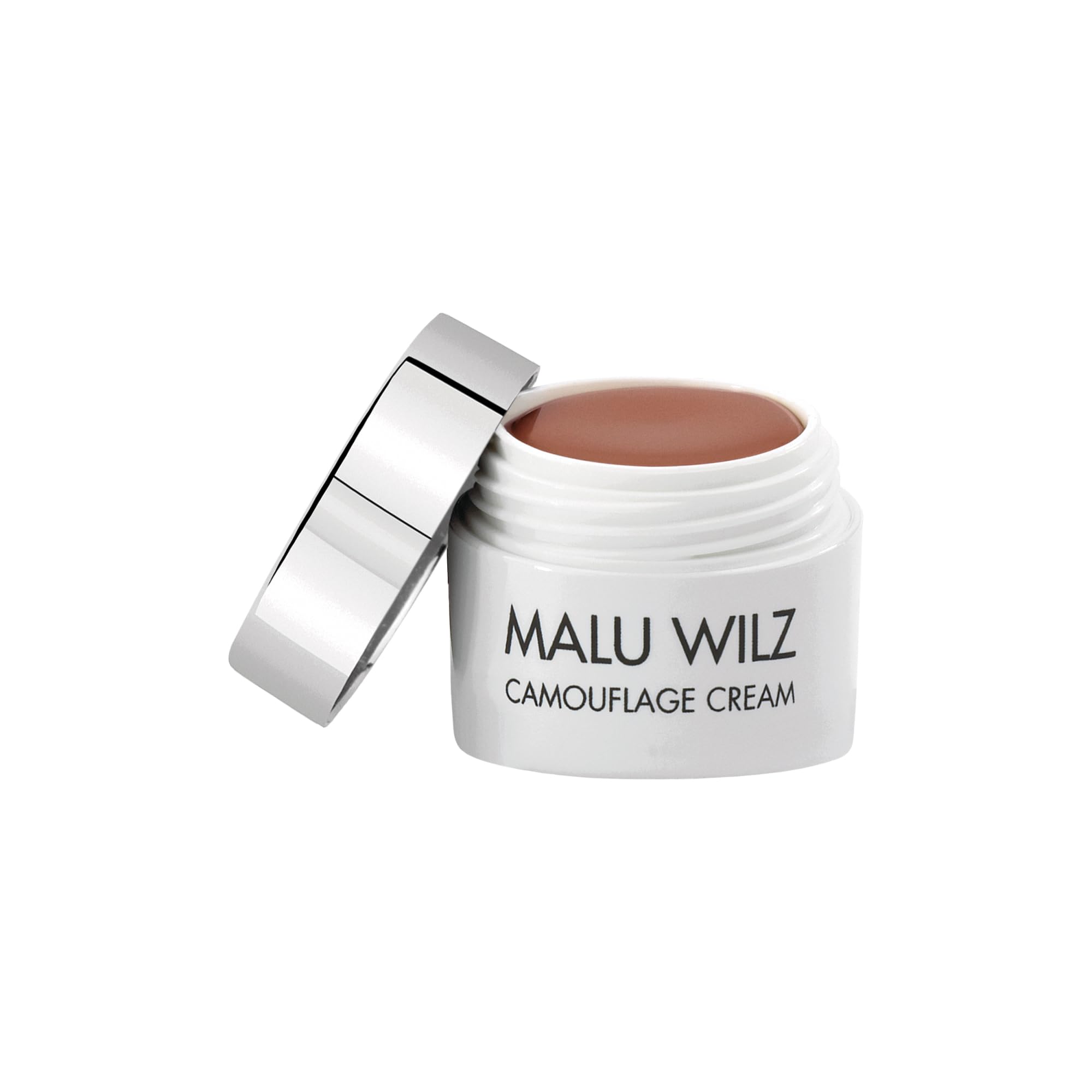 Malu Wilz Camouflage Cream Nr. 6 Walnut Brown Squirrel 6g I Camouflage Make up stark deckend I Wasserfeste Concealer Creme für jeden Hauttyp I Zum Abdecken von Tattoos und Hautanomalien