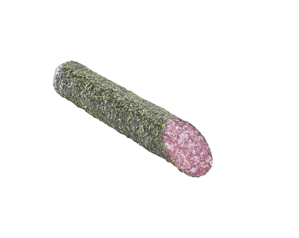 Almgourmet - Salami Kräutersalami - 3 Stück je 180g - luftgetrocknete Salami mit Kräutermantel