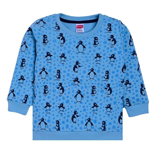 Image of LuvLap Baby Boys Full Sleeve Sweatshirt & Pyjama Set