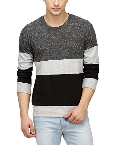 Campus Sutra Men Tri Colour Full Sleeve 