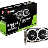 MSI Gaming GeForce GTX 1650 128 bits HDMI/DP/DVI 4GB GDRR6 HDCP Compatible con DirectX 12 VR Ready OC Tarjeta gráfica (GTX 1650 D6 Ventus XS OCV1)