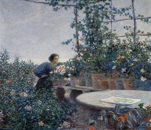 Affiche Vintage Le Soir de Plinio Nomellini pour une Ambiance Cosy