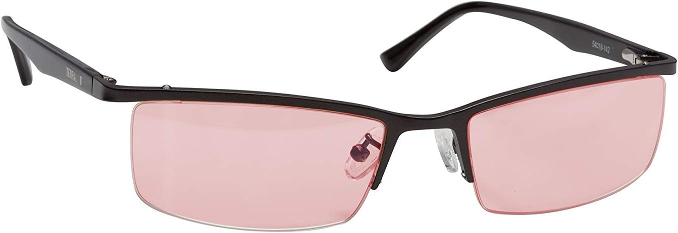 Terramed Eagle Migraine Glasses for Light Sensitivity, Blue Light Glasses for Men and Women, FL-41 Glasses for Computer, UV Protection and Photophobia Eye Strain