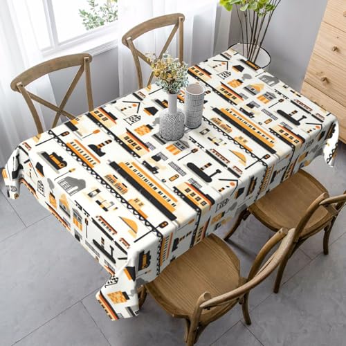 Nappe de table lavable 137X183cm pour protéger des taches de repas - 2
