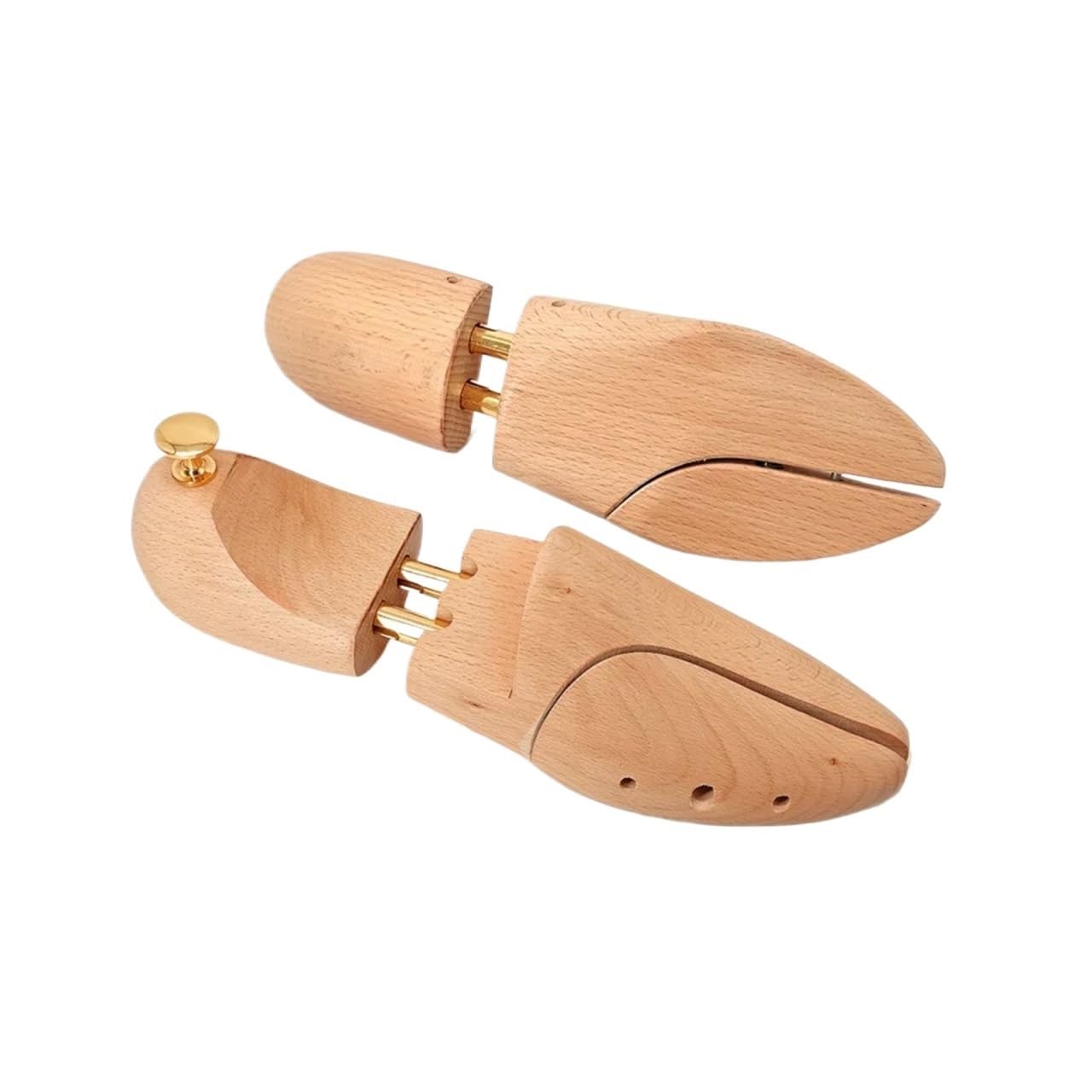 1 par de Zapatos Ajustables de Madera for Hombre, Soporte for árbol de Zapatos, Dispositivo expansor de Botas Adecuado para Botas O Zapatillas De Deporte(EU 45 46)
