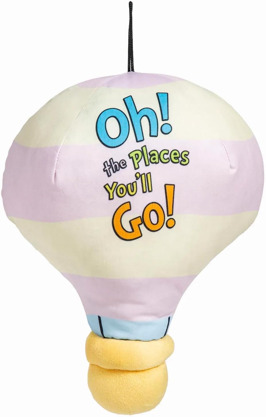 10" Dr. Seuss Oh, The Places You'll Go! Graduation Autograph Stuffed Hot Air Balloon
