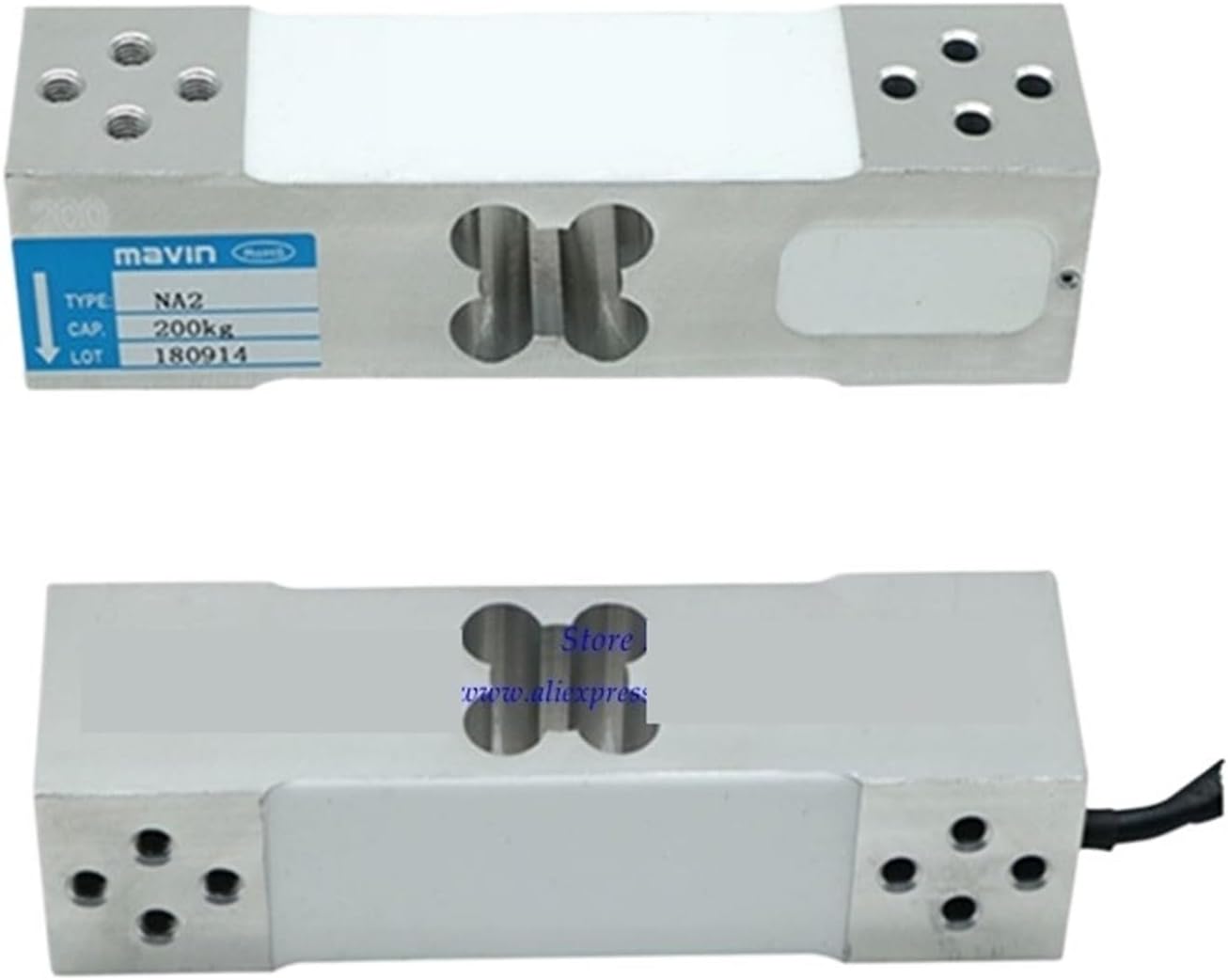 1pcs NA2 Weighing Sensor Load Cells Electronic Scale Sensor 60KG 100KG 150KG 200KG 350KG 500KG(200KG)