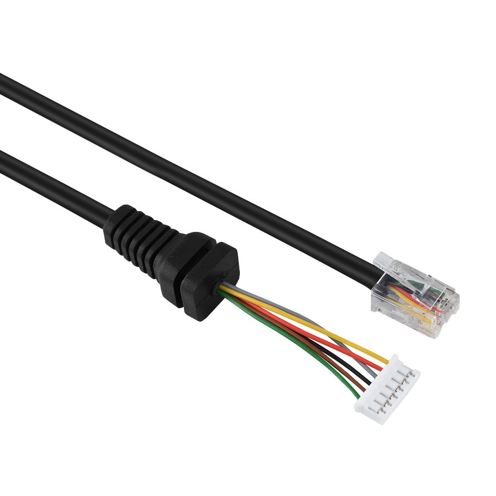 Vbestlife Microphone Cable Car Radio Replacement Line Hand Microphone Line for MH-48A6J,FT-7800, FT-8800, FT-8900, FT-7100M - Image 2