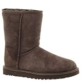 UGG Australia Women's Classic Short Chocolate Sheepskin Boot - 8 B(M) US