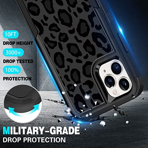 Loqupe Designed For Iphone 11 Pro Max Case, Heavy-Duty Tough Rugged Lightweight Slim Shockproof Protective Case For Iphone 11 Pro Max 6.5 Inch,Women Girls,Cute Cheetah Leopard Pattern #TOP2