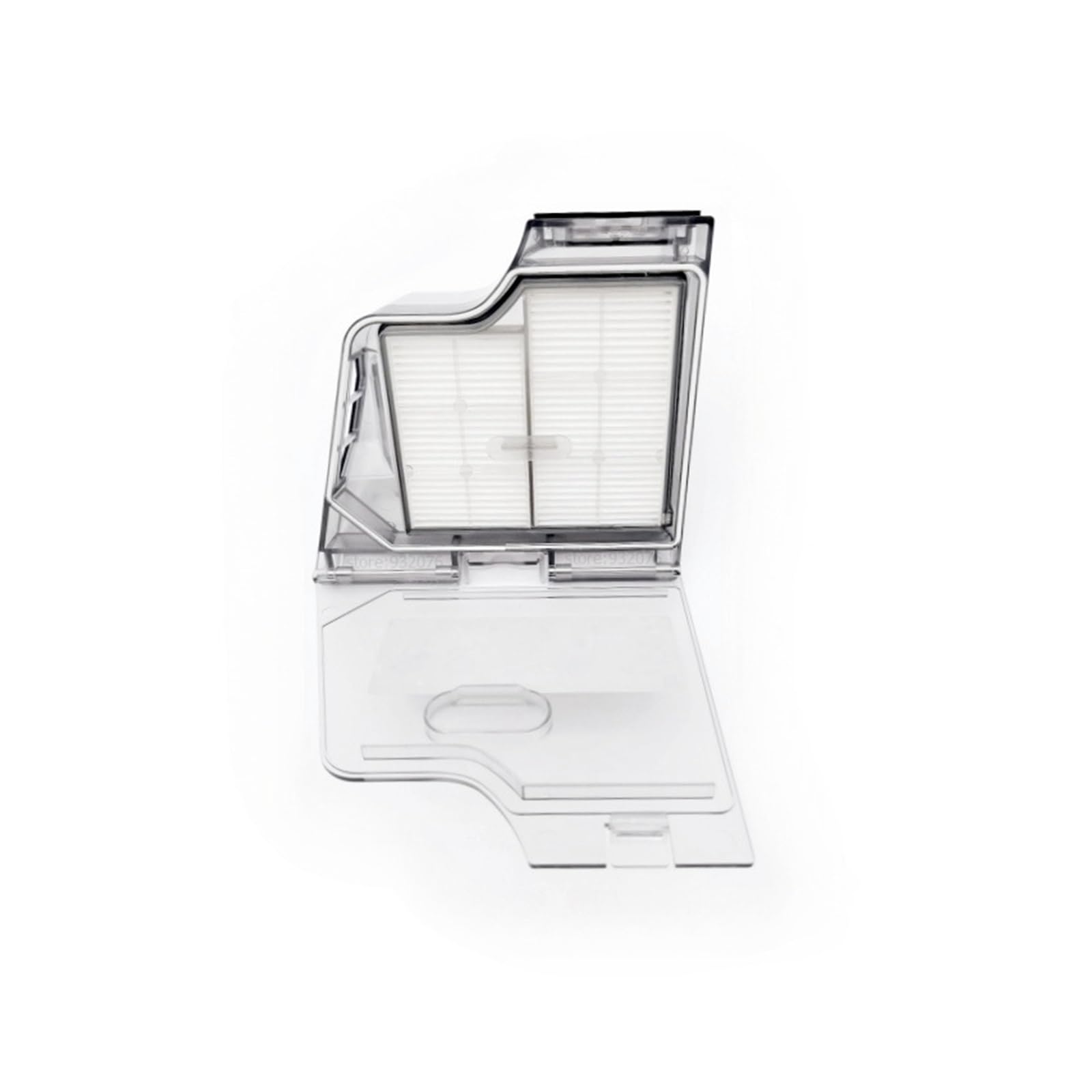 LMRXOFE Vacuum Cleaner Dust Box, Compatible For Roborock, Dustbin For Saros 10 S9 MaxV Ultra Auto Dust Collection Box Robot Vacuum Cleaner Spare Accessory Parts(Dustbin With Filter)
