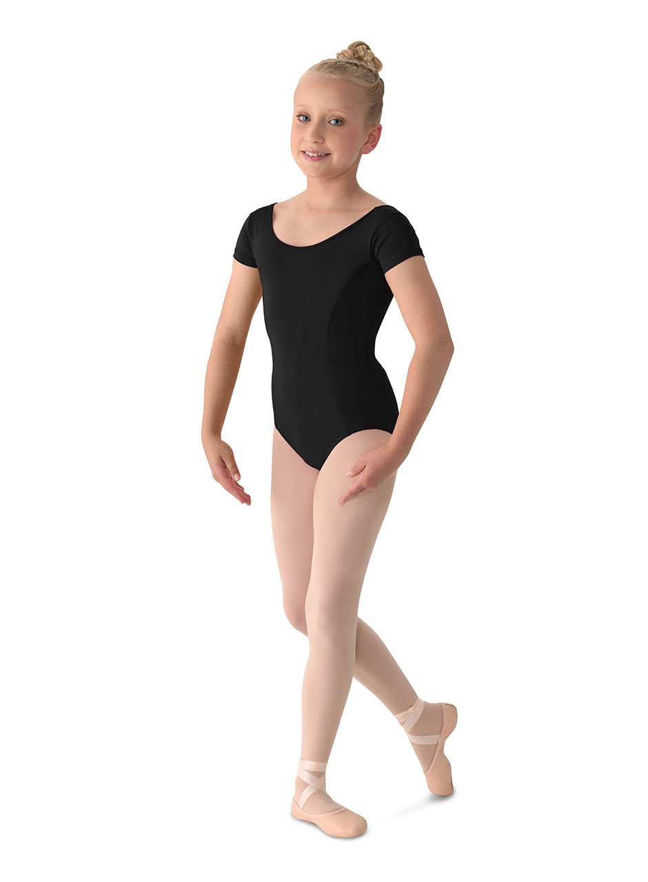 Bloch Girls' Mirella Cap Sleeve Leotard