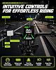 Patrocinado Patrocinado Estás viendo este anuncio según la relevancia del producto con tu búsqueda. Deja comentarios sobre el anuncio Bicicleta eléctrica AZHAR para adultos, motor pico de 2500W, hasta 36 MPH 65 millas, batería extraíble de 48V 20Ah, llantas gruesas de 20", pantalla LCD a color, soporta control de crucero, desbloqueo por NFC y contraseña 8