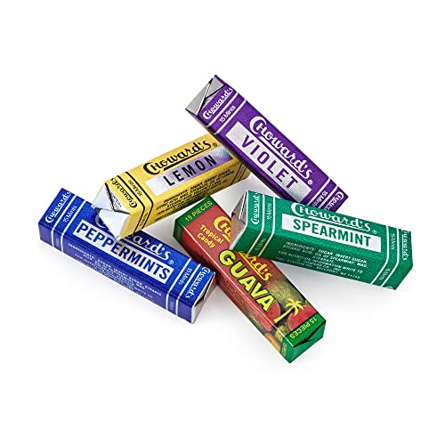 Chowards Mints Variety Pack Of 10 - Violet, Spearmint, Peppermint, Guava And Lemon #TOP2