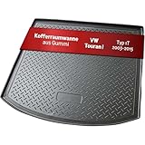 Recambo Kofferraumwanne passend für VW Touran I, Typ 1T | 2003-2015 | passgenau mit Rand