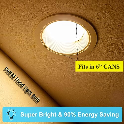 Image of Par38 Flood Light Bulbs Outdoor /Indoor Daylight,150W Equivalent,2Pack