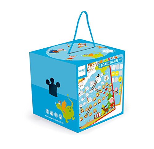 Preisvergleich Produktbild Scratch 6181040-2 Spiele Wikinger Leiterspiel Ludo