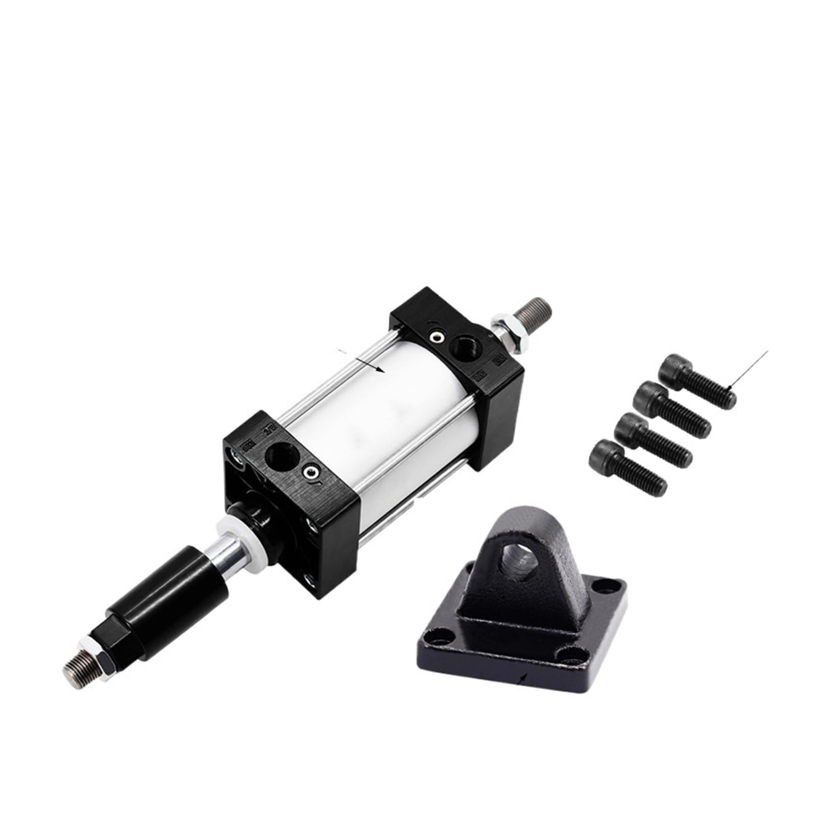 Cylindre double effet SCJ63x300-100 course réglable 200-300mm alésage 63mm
