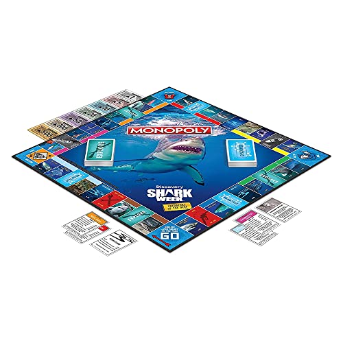 Monopoly: Shark Week Predators of The Deep miniatura 1