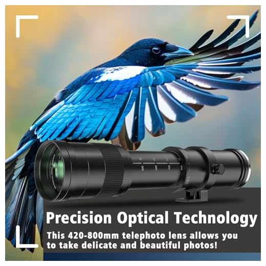 Lightdow 420-800mm F8.3 Telephoto Lens