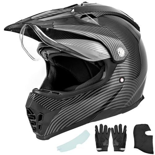 OUMURS Off Road Motorcycle Dual Sport Helmet Full Face