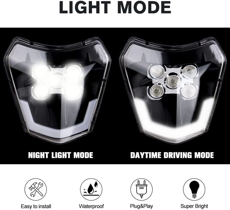 HYCHIKA Projecteur LED Chantier 50W - Éclairage De Chantier Puissant Et Étanche IP65,Luière