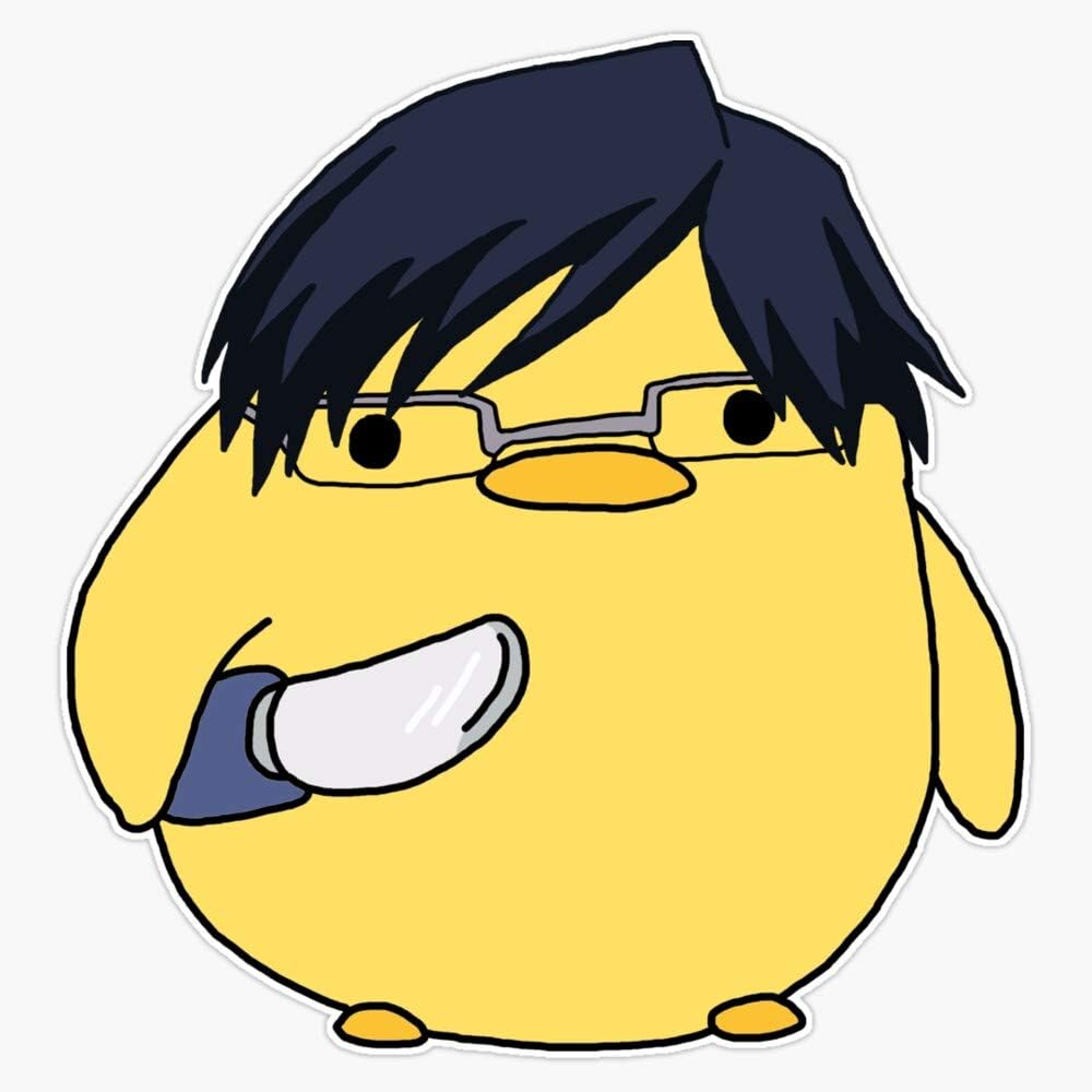 Iida Tenya Knife Chick Meme Sticker Vinyl Bumper Sticker Decal Waterproof 5"