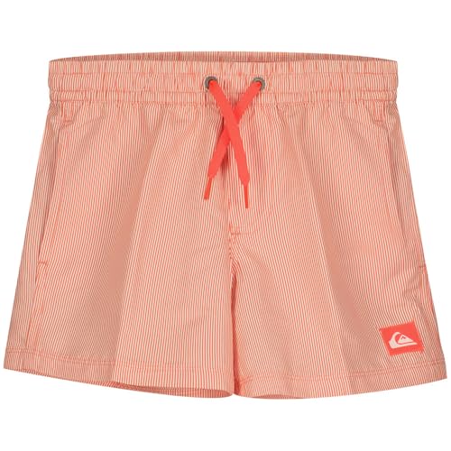 Quiksilver Everyday Deluxe Volley YTH 14 Pantalones Cortos, Coral ardiente, 12 años para Niños