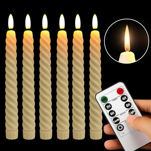 Velas artificiales para bodas y cenas de gala con función de apagado automático