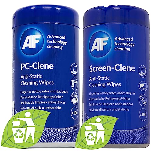 AF Laptop Cleaning Bundle - Screen and Keyboard cleaning for PC Mac Laptop Console PS4 PS5 Xbox etc.