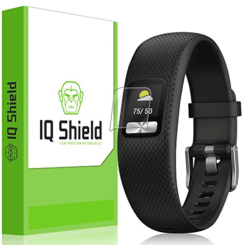 IQShield Screen Protector Compatible with Garmin Vivofit 4 (6-Pack)(Easy Install)(Touch Responsive) LiquidSkin Anti-Bubble Clear TPU Film