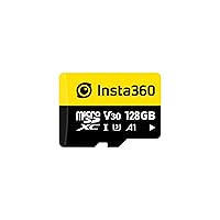 Insta360 Scheda di memoria MicroSD UHS-III V30 da 128 GB per One X/One X2/X3/X4