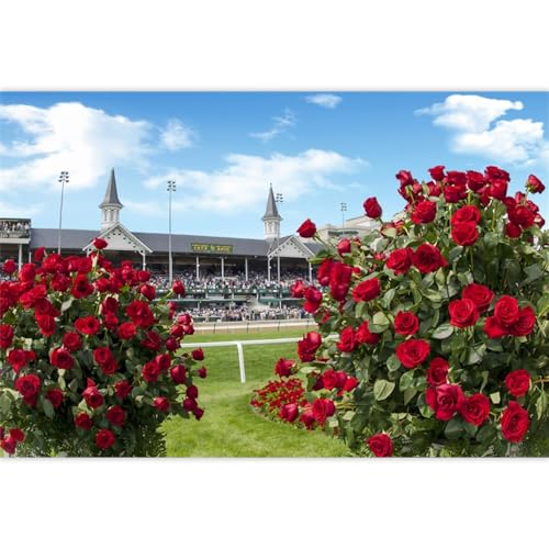 Photographie fond Churchill Downs pour bannière festival course chevaux