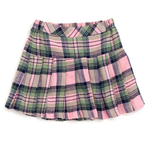 Image of STAR WARS The Mandalorian Grogu Girls' 2-Piece Sweatshirt and Pleated Skirt Set Toddler to Big Kid