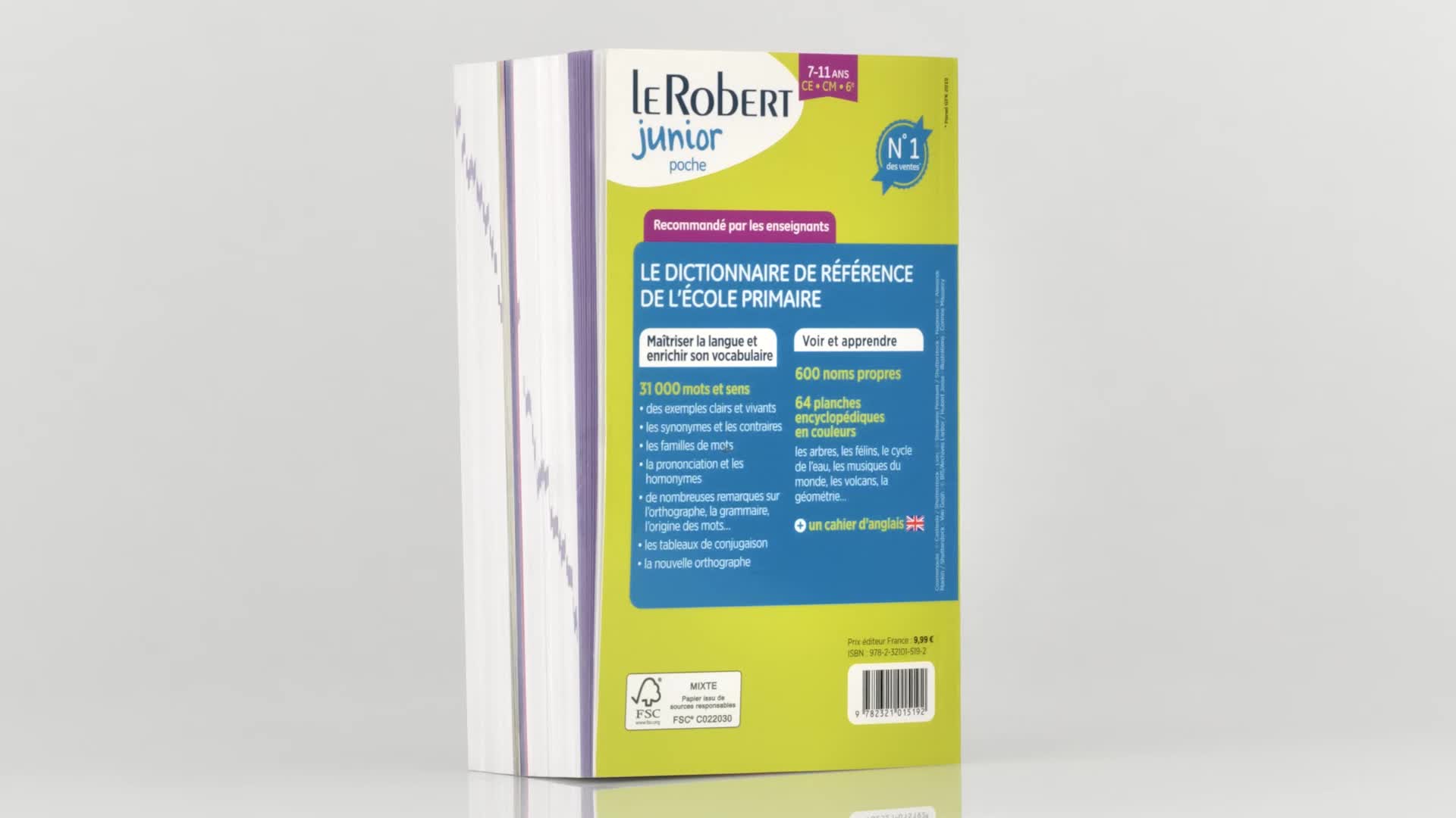 Dictionnaire Le Robert junior Poche - 7/11 ans - CE-CM-6e Broché – 16 avril 2020 – Image 8