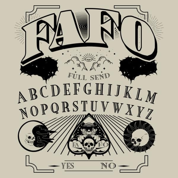 Grunt Style FAFO Spirit Long Sleeve Men's T-Shirt - Image 4