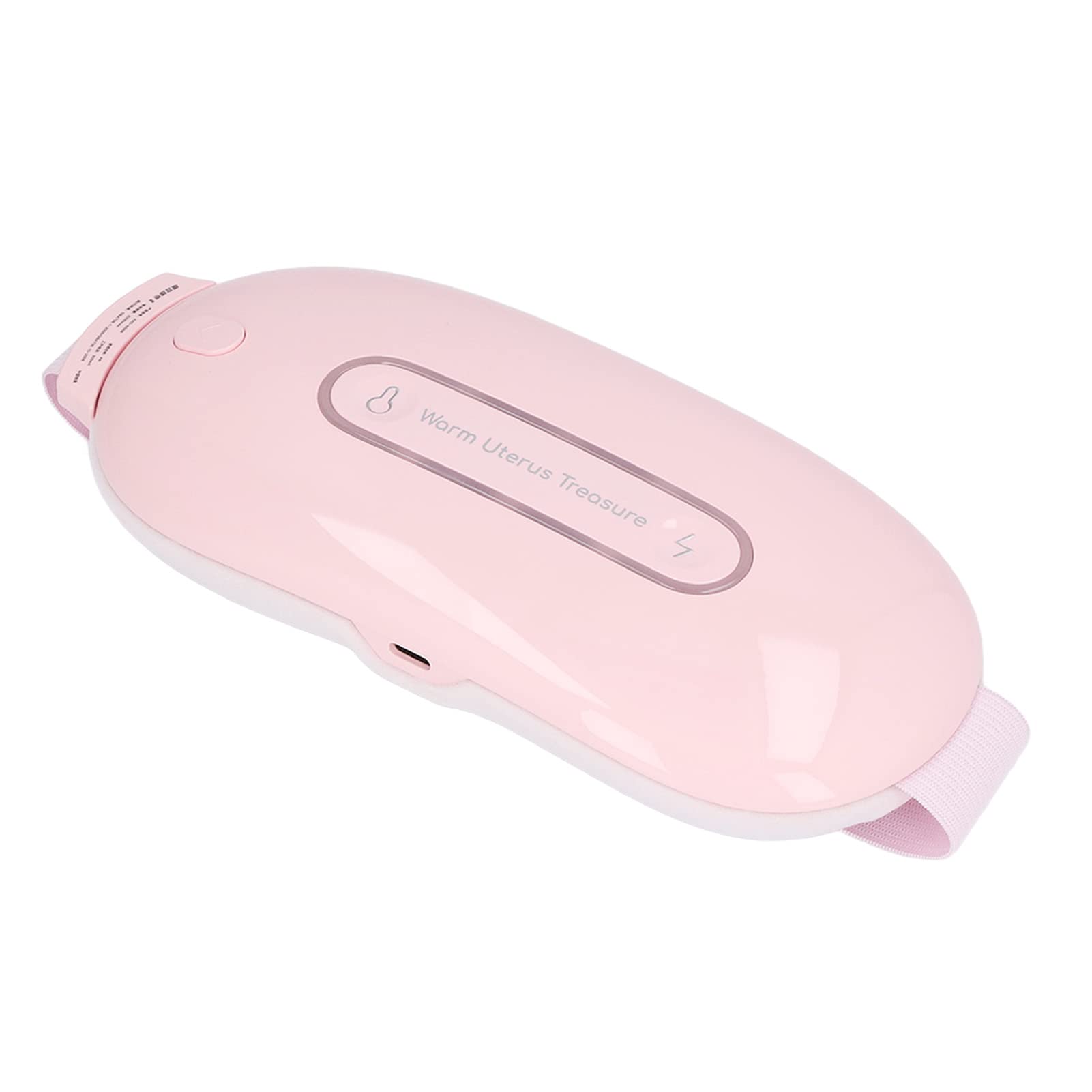 EMUKOEP Cintura per Utero Riscaldante Elettrica Portatile con Ampia Area di Riscaldamento e Ricarica USB per un Rapido Sollievo Dal Dolore