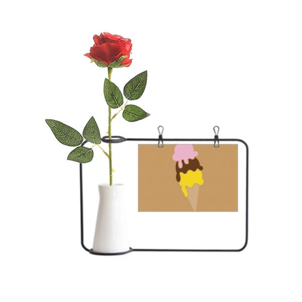 Roses artificielles suspendues en bouteille pour illuminer votre salon chaleureux