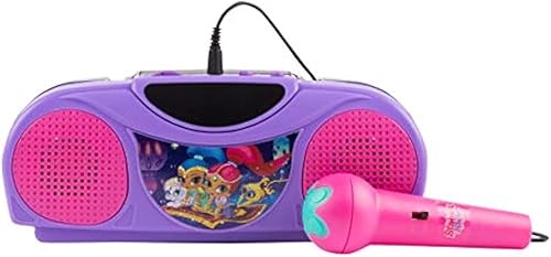 Miniatura 6 de Sakar Peppa Pig KO1-03371 - Máquina de karaoke para niños con radio compatible con iPod y reproductor de MP3, radio portátil AM FM, incluye
