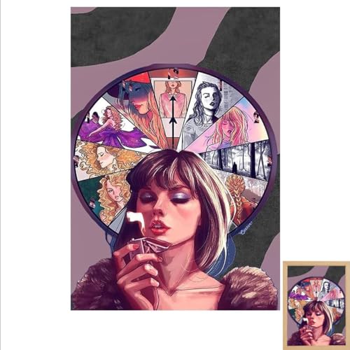 DCSMYX - Aesthetic Canvas Wall Art Poster, Music Theme Room Decor, 40 x 60 cm, Unframed