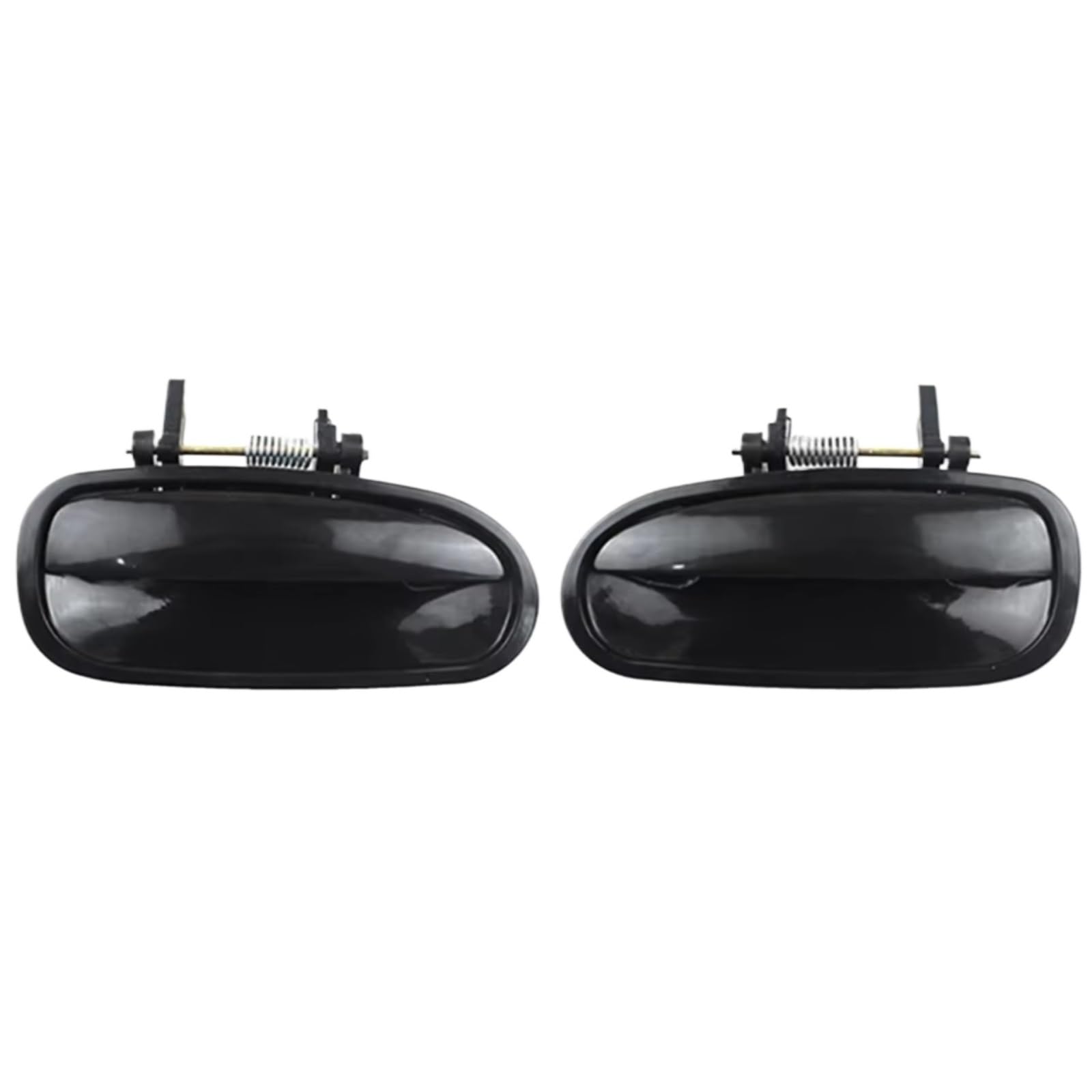 PAUZCSEC Exterior Door Handle Compatible with Civic EK3 1996 1997 1998 1999 2000 72180S04J01 Front Rear Pair Car Outside Exterior Door Handles Replacement Accessories