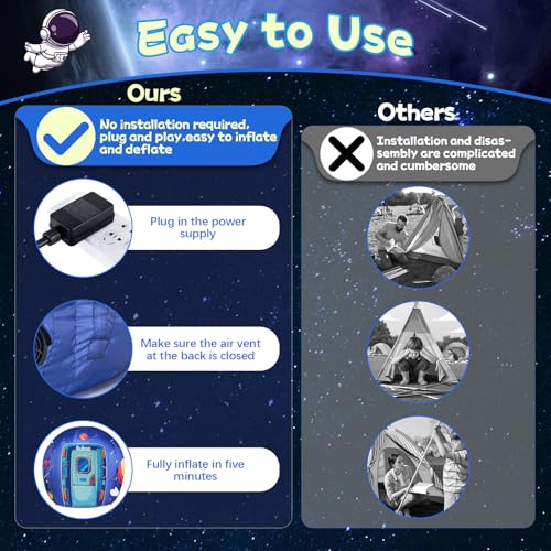 Subao Inflatable Light-Up Sensory Tent