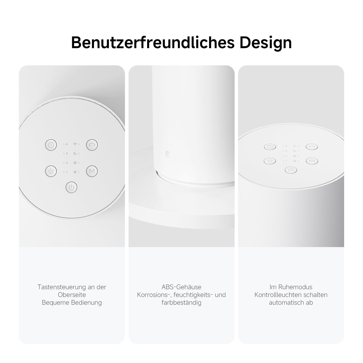 XIAOMI Smart Tower Fan 2 - Standventilator 150° Oszillation mit natürlichen Luftprofilen, Energiesparend, Ultra Leise 28.7dB(A), App-Steuerung, Weiß